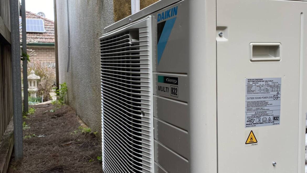 Project – Daikin multi system installation at Cammeray