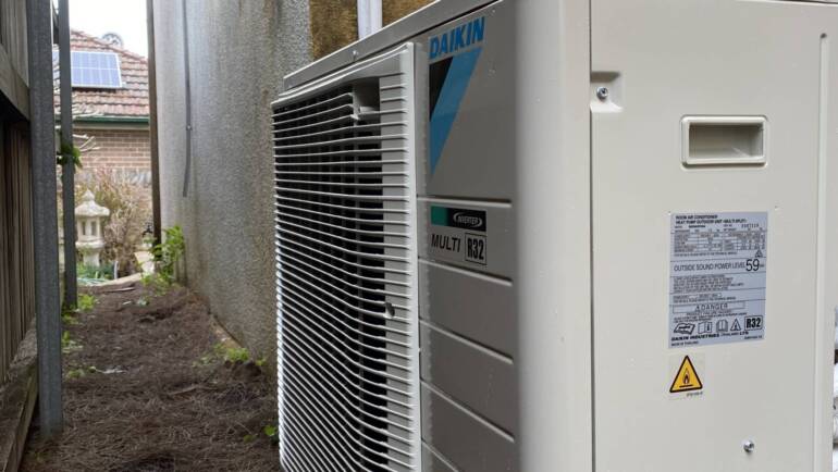 Project – Daikin multi system installation at Cammeray