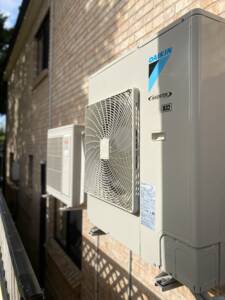 Daikin ducted system at Cammeray