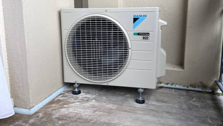 Project –  Daikin split system installation at Manly.