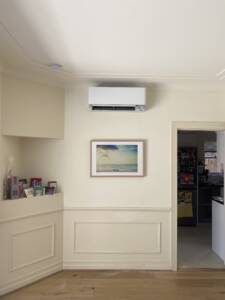 Daikin Zena indoor installed at Middle Cove.