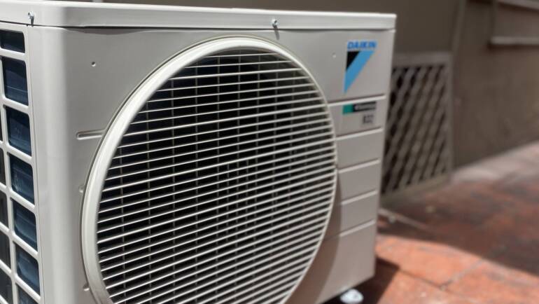 Project –  Two Daikin split systems installed at Mosman.