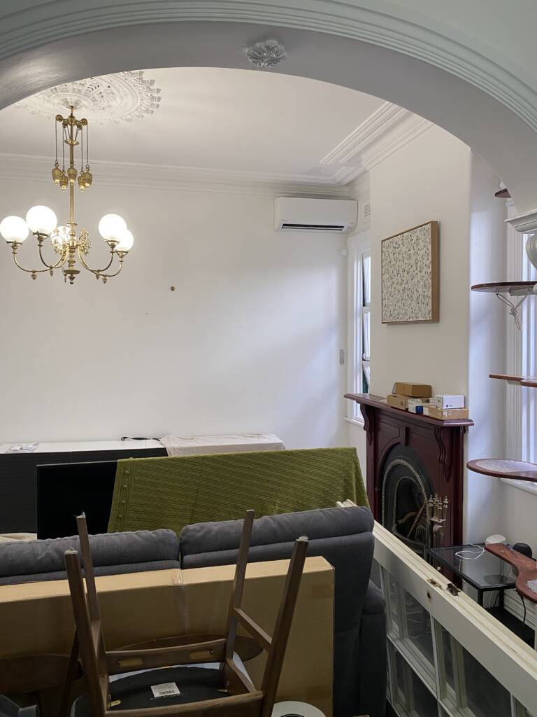 Daikin multi system installed in a house at Cremorne area.