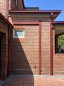 Pipe casing (trunking) installed at Mosman area
