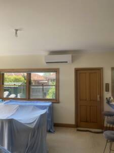 Wall mounted air conditioner Daikin installed at Mosman