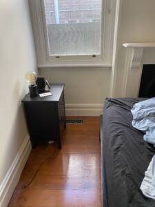 floor vent installed in a bedroom at Neutral Bay area