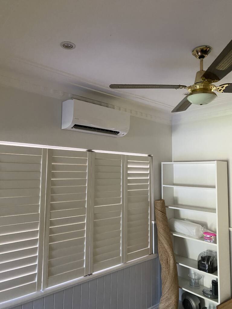 Daikin split system installation at Neutral Bay