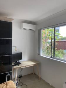 Daikin split system installed in apartment at Cremorne