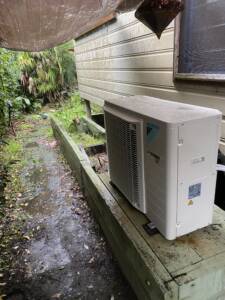Daikin split system installed