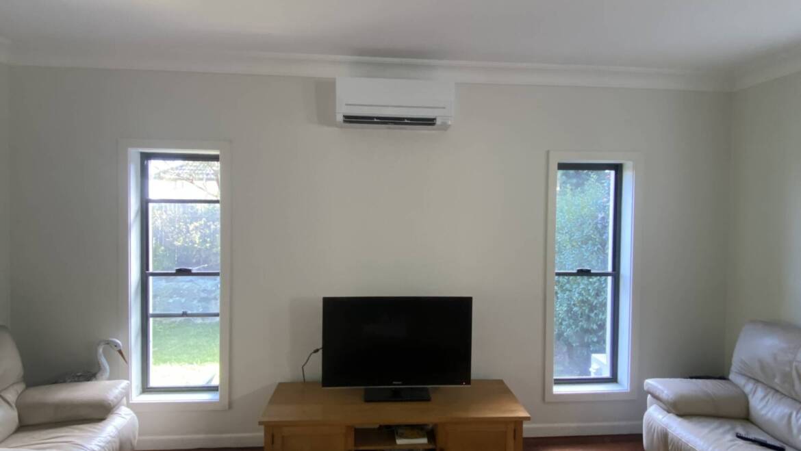 Project – Mitsubishi split system isntallation at Mosman