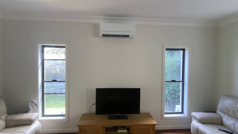 Project – Mitsubishi split system isntallation at Mosman
