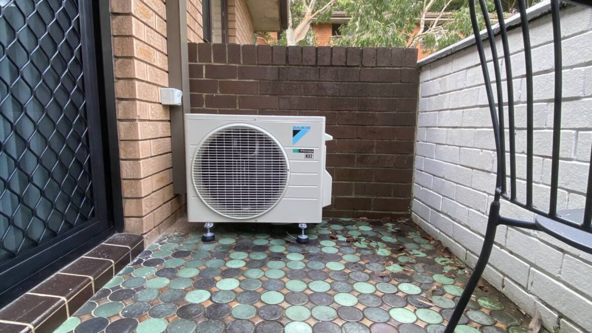 Project – Daikin split system AC installation at Cremorne