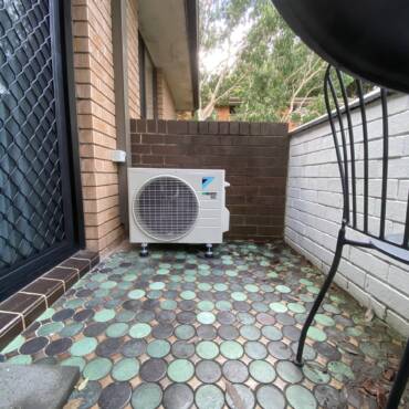 Project – Daikin split system AC installation at Cremorne