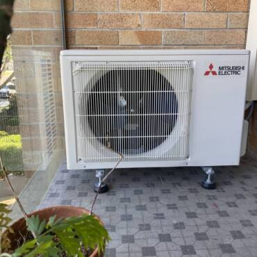 Project – Mitsubishi Electric split system installation at Mosman