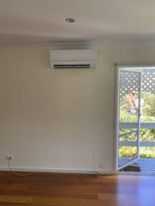 Wall mounted air conditioner installed at Neutral Bay area.