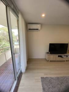 AC split system installed in apartment at Cremorne