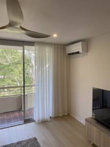 Mitsubishi Electric aircon installed in apartment at Cremorne