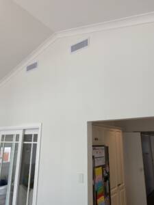 Ducted system installed in a house at Seaforth