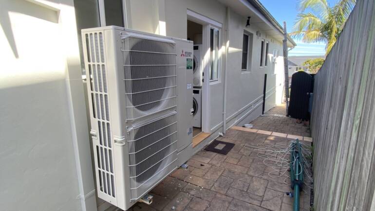 Project – Mitsubishi Electric ducted system installed at Seaforth.