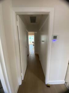 Return air vent and wall control panel mitsubishi electric ducted system